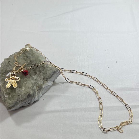 Source Unknown Gold Necklace with Unique Pendant - Picture 4 of 4
